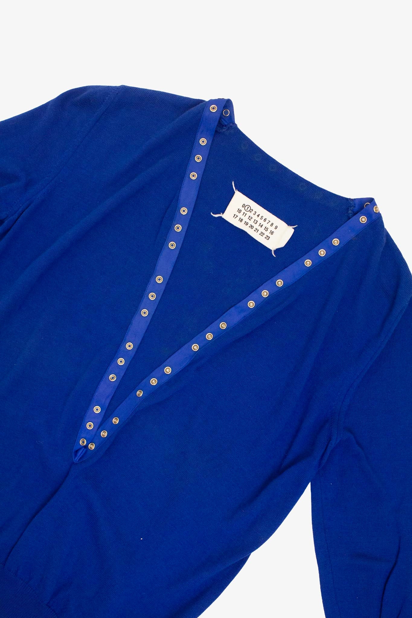 MM1 Maison Margiela SS09 truitje met snap-button detail