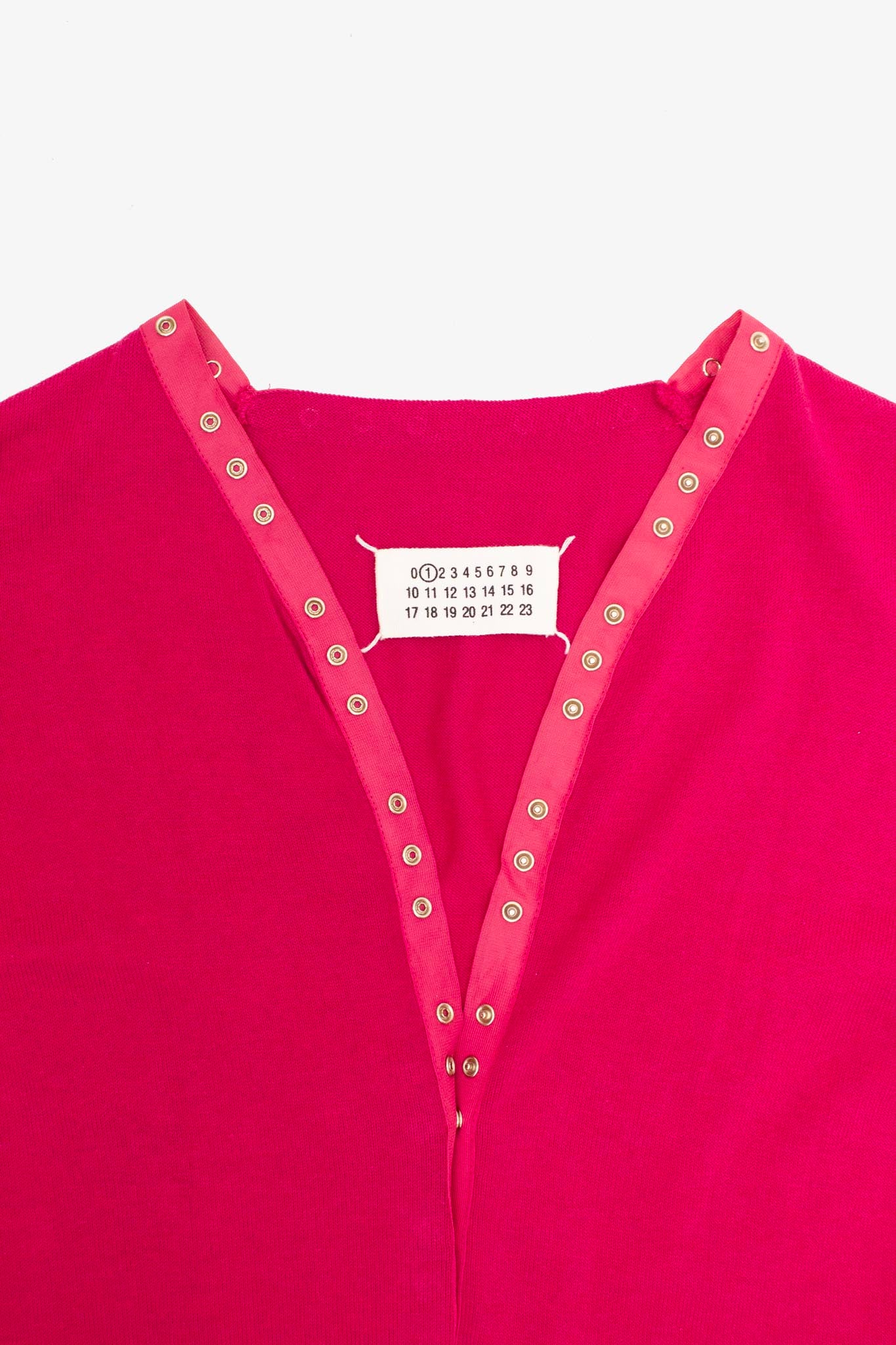 MM1 Maison Margiela SS09 truitje met snap-button detail