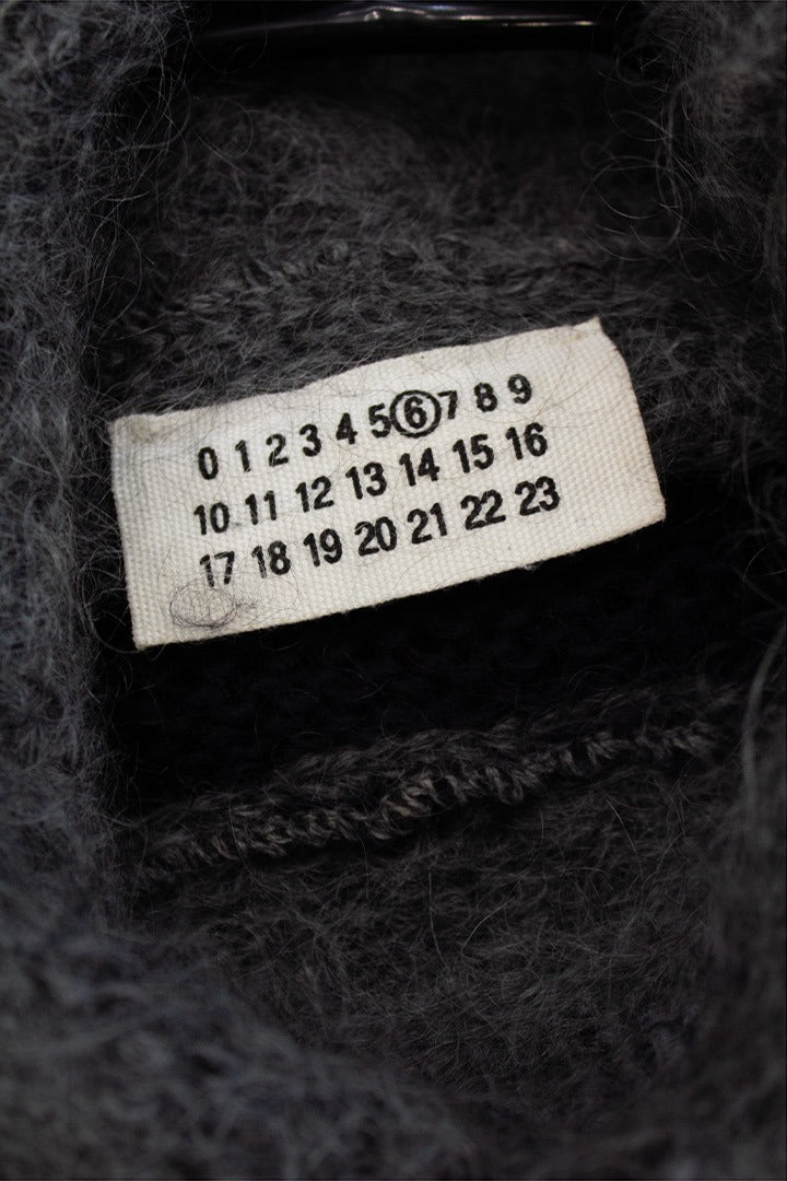 Maison Margiela line 6 gestreept wollen sweater