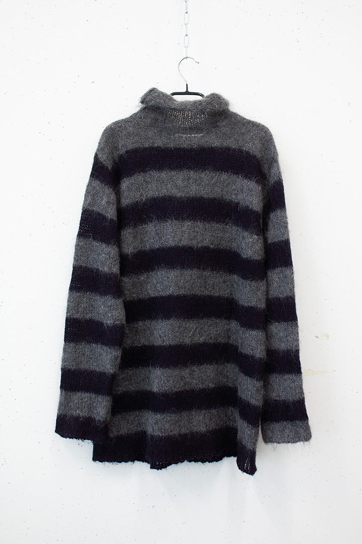 Maison Margiela line 6 gestreept wollen sweater