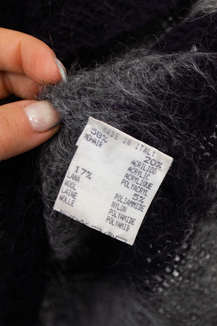 Maison Margiela line 6 gestreept wollen sweater