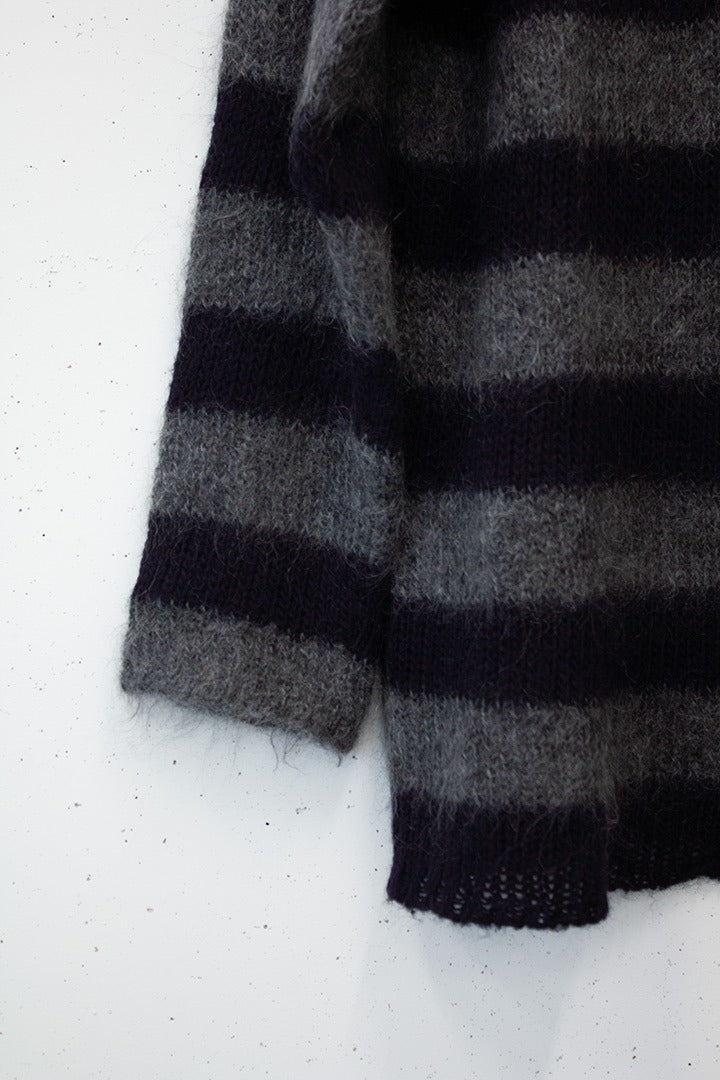 Maison Margiela line 6 gestreept wollen sweater