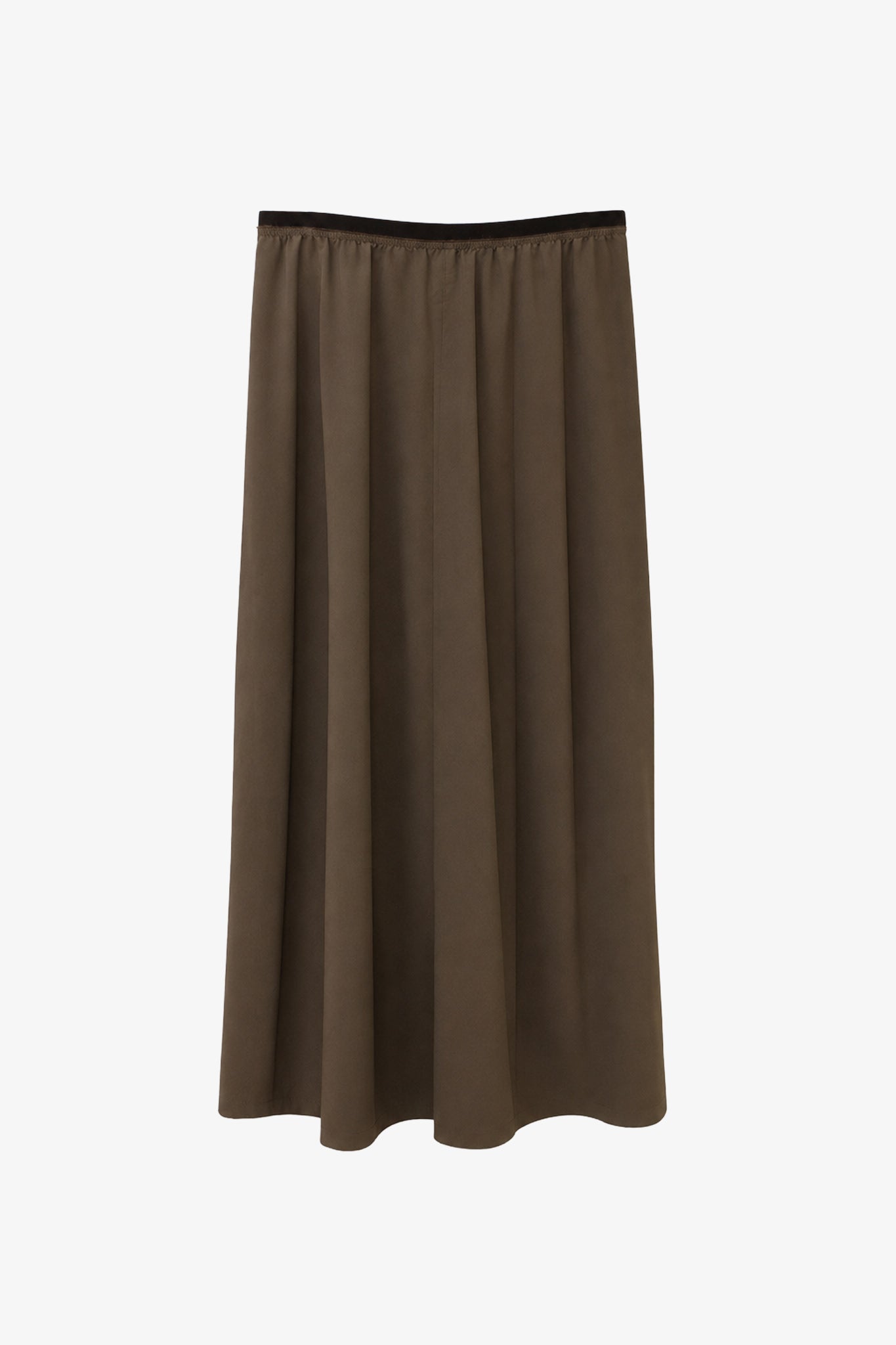 Margiela 90’s white label legergroen/bruin rok