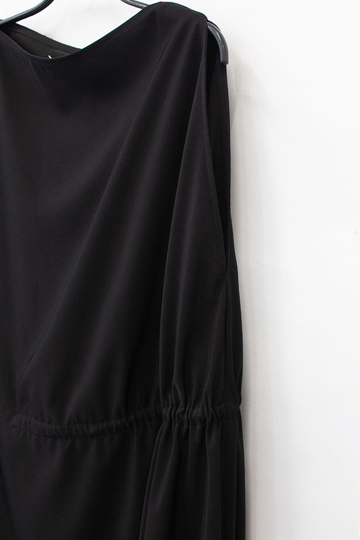 Margiela line 1 toga-look luchtig vallende jurk (op meerdere manieren te dragen)