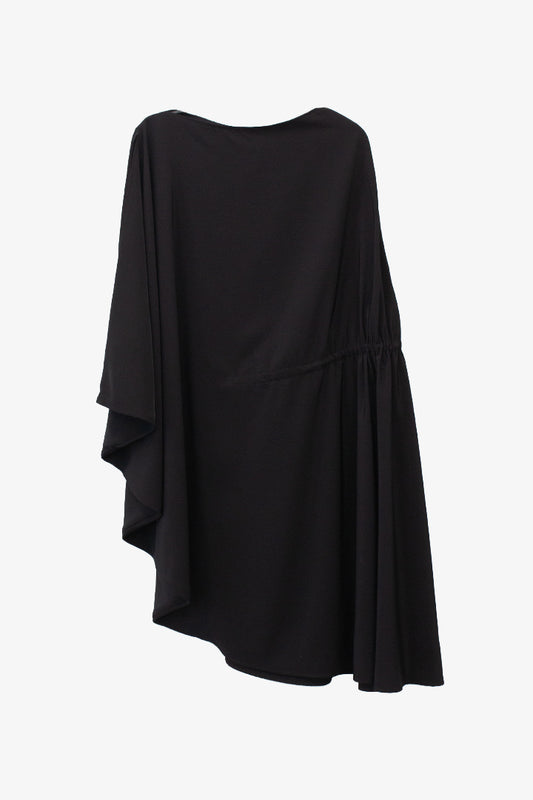 Margiela line 1 toga-look luchtig vallende jurk (op meerdere manieren te dragen)