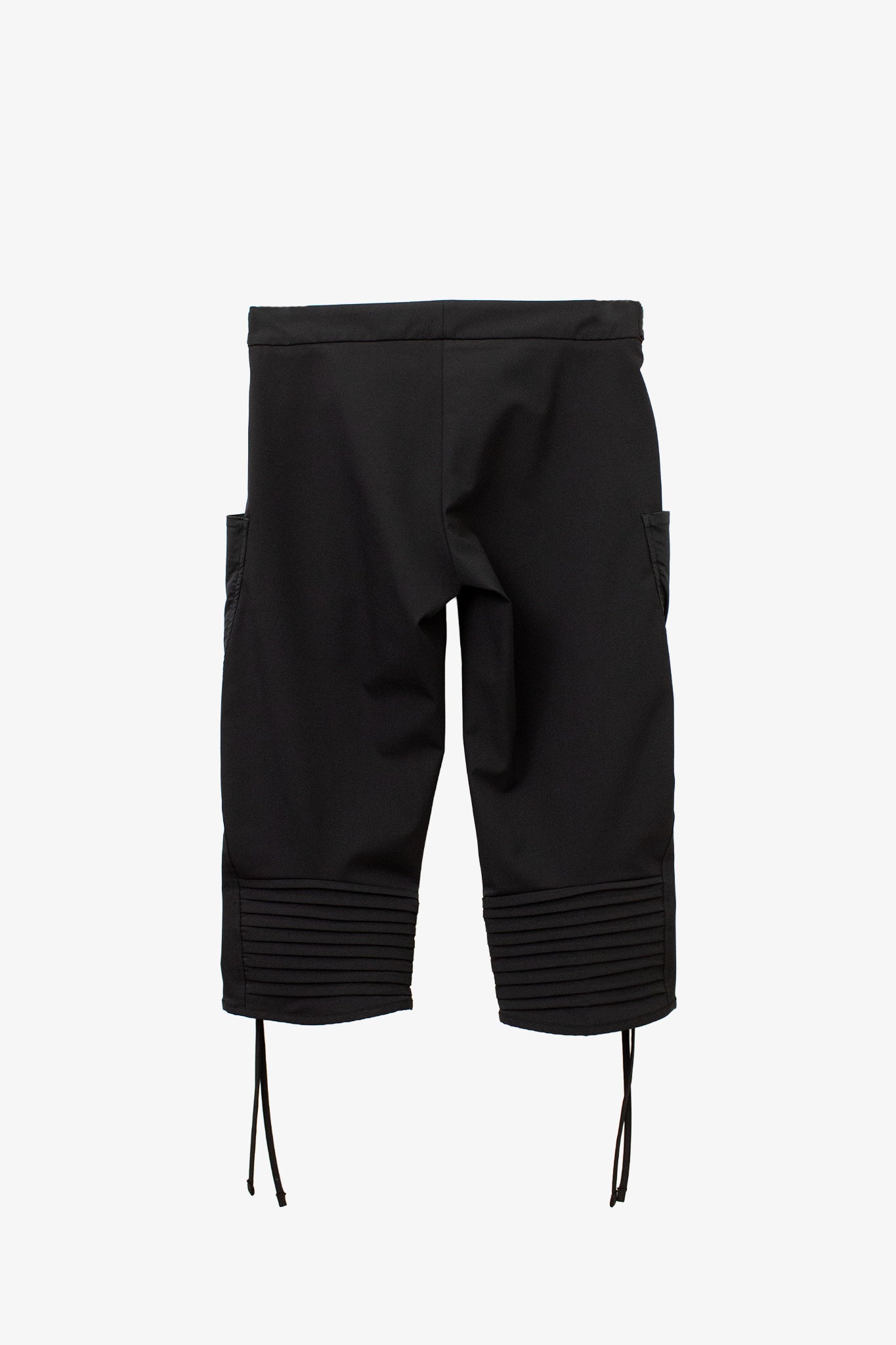 Marithé + François Girbaud zwarte katoenen capri broek