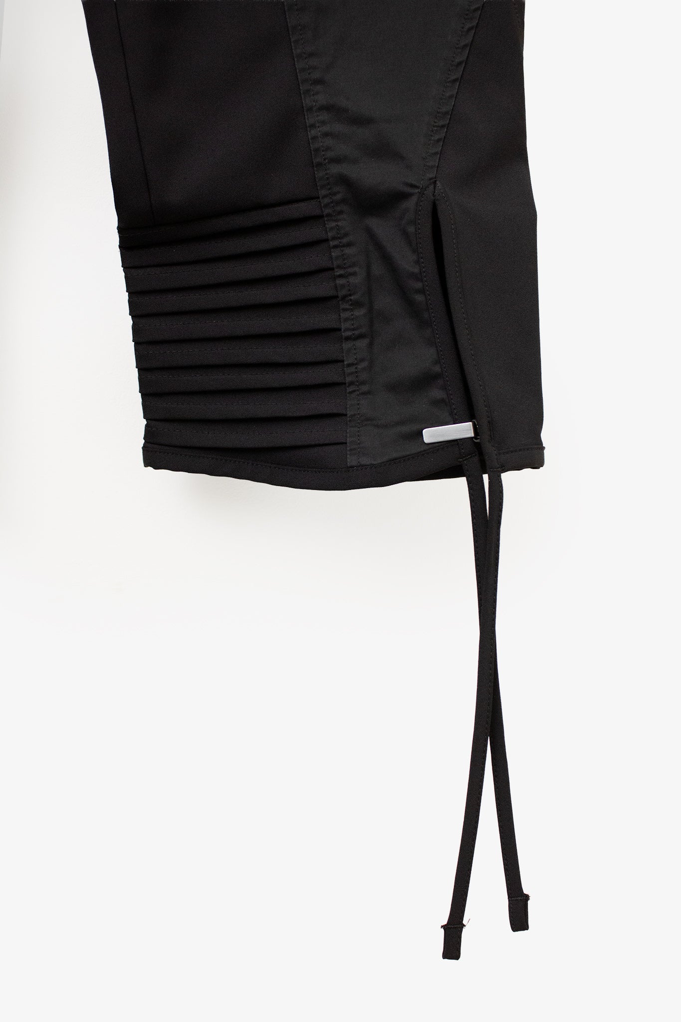 Marithé + François Girbaud zwarte katoenen capri broek