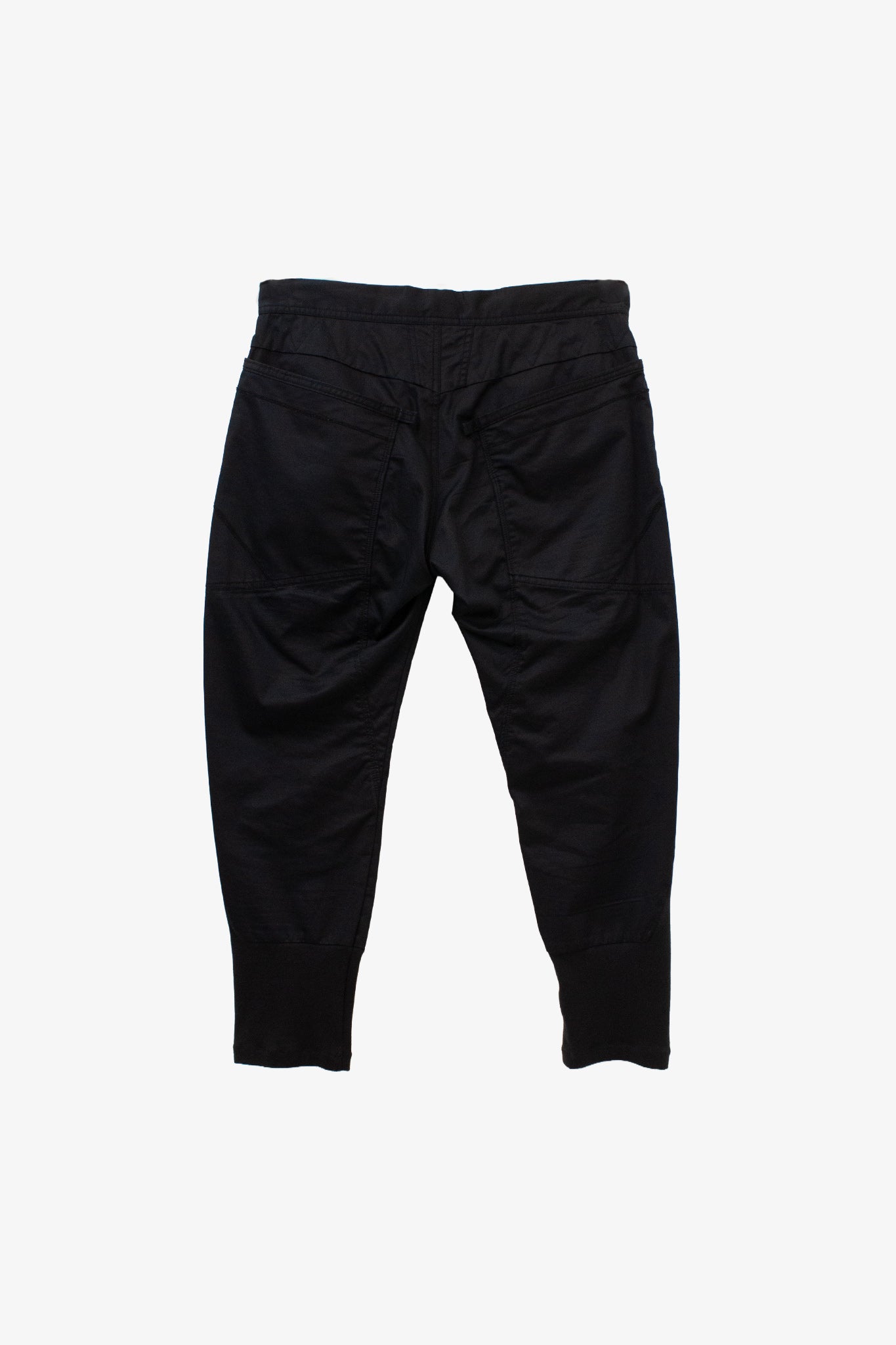 Marithé + François Girbaud zwarte katoenen capri broek