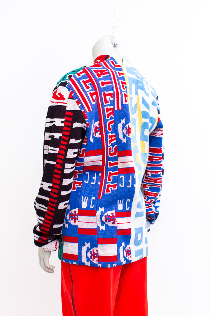 Martin Margiela x H&M trui van voetbalsjaals