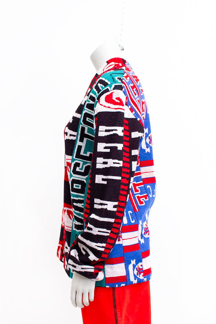 Martin Margiela x H&M trui van voetbalsjaals