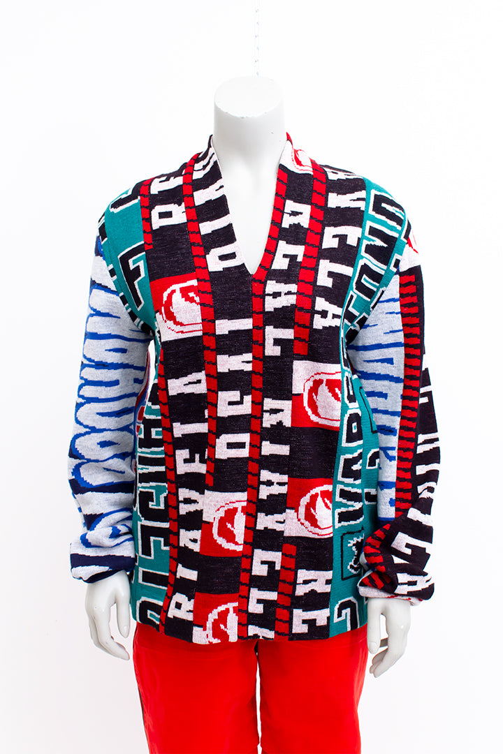 Martin Margiela x H&M trui van voetbalsjaals