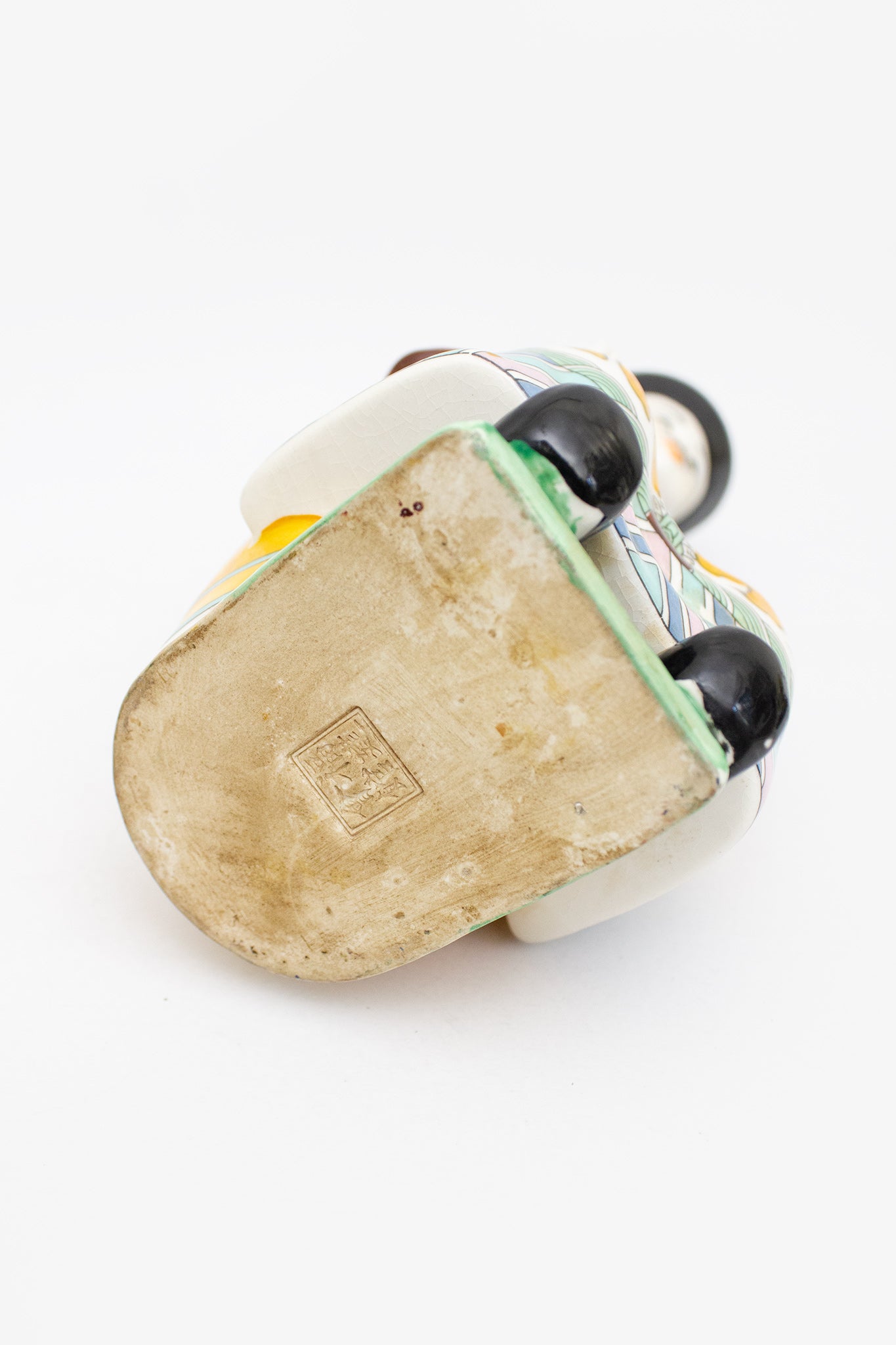 Mid-Century chinees porseleinen beeld Fujian Club keizer