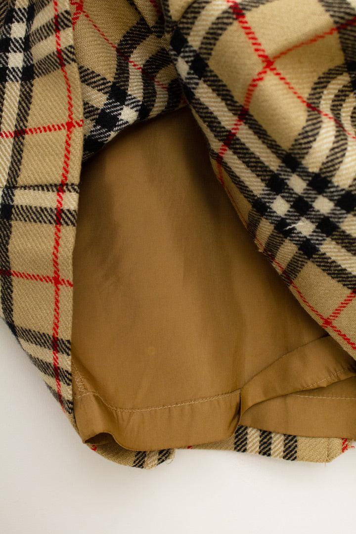 Vintage beige Burberry trenchcoat met ceintuur en uitneembare wintervoering