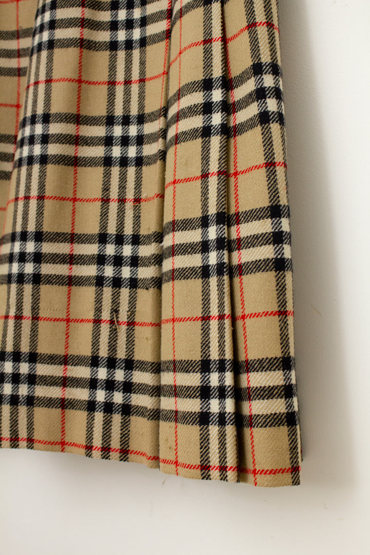 Vintage beige Burberry trenchcoat met ceintuur en uitneembare wintervoering