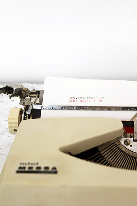 Mini Messa typemachine 1500 Orgaplan