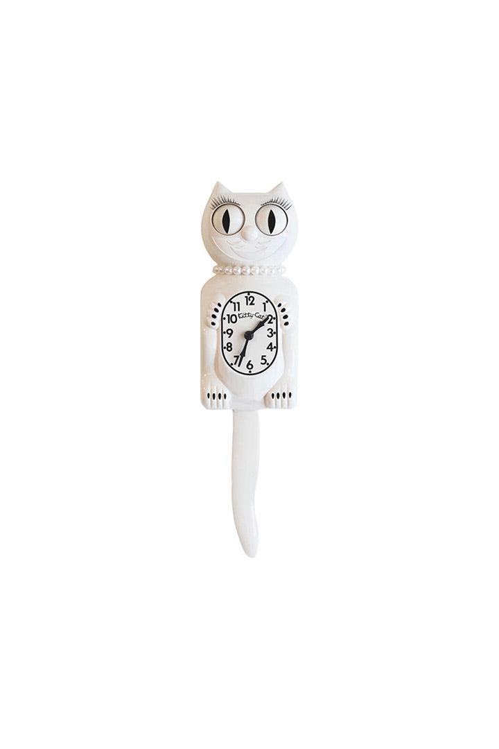 Miss Kitty-Cat kattenklok wit