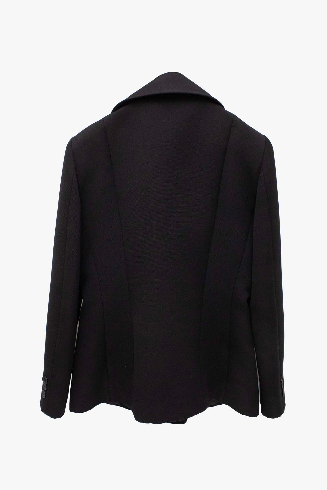 Zwart double breasted Moschino Cheap & Chic jasje