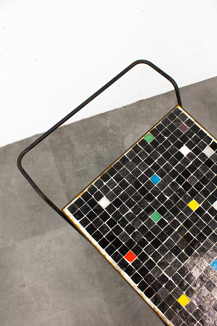 Jaren 50 mozaïek barcart