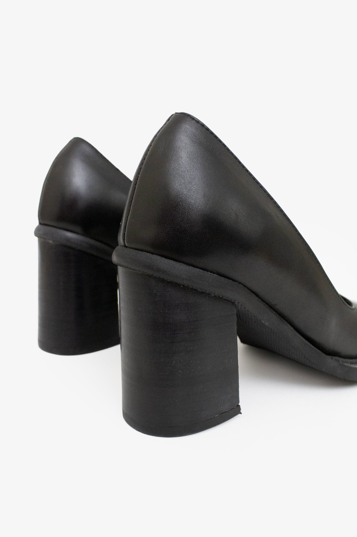 Zwarte leren Ninamounah Howl pumps maat 36