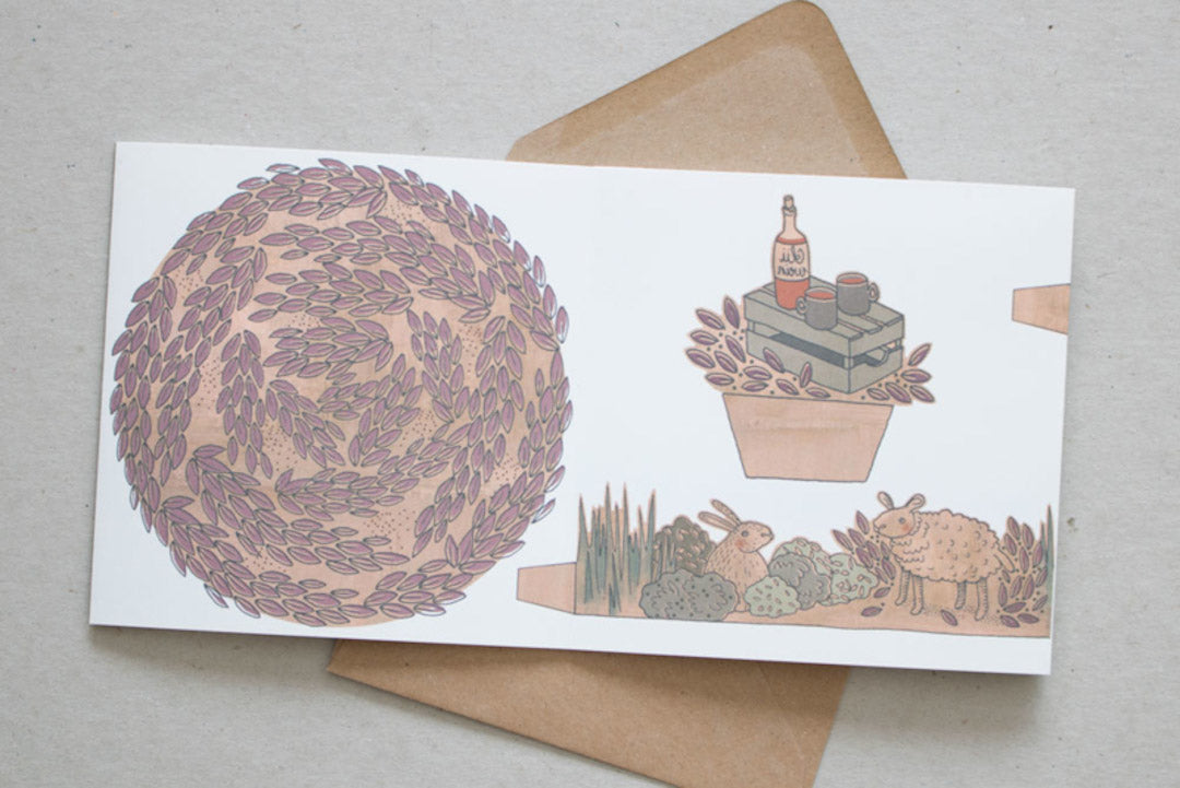 Okapi Merry Christmas kaart