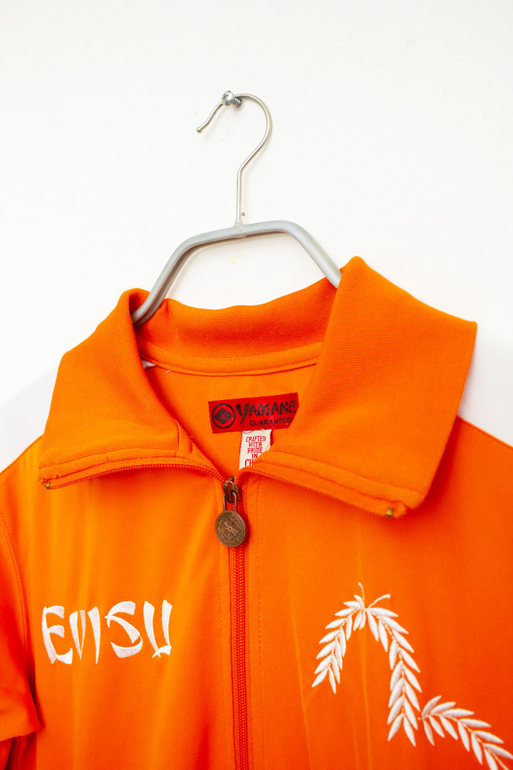 Oranje Y2K Evisu Yamane trainingsjasje