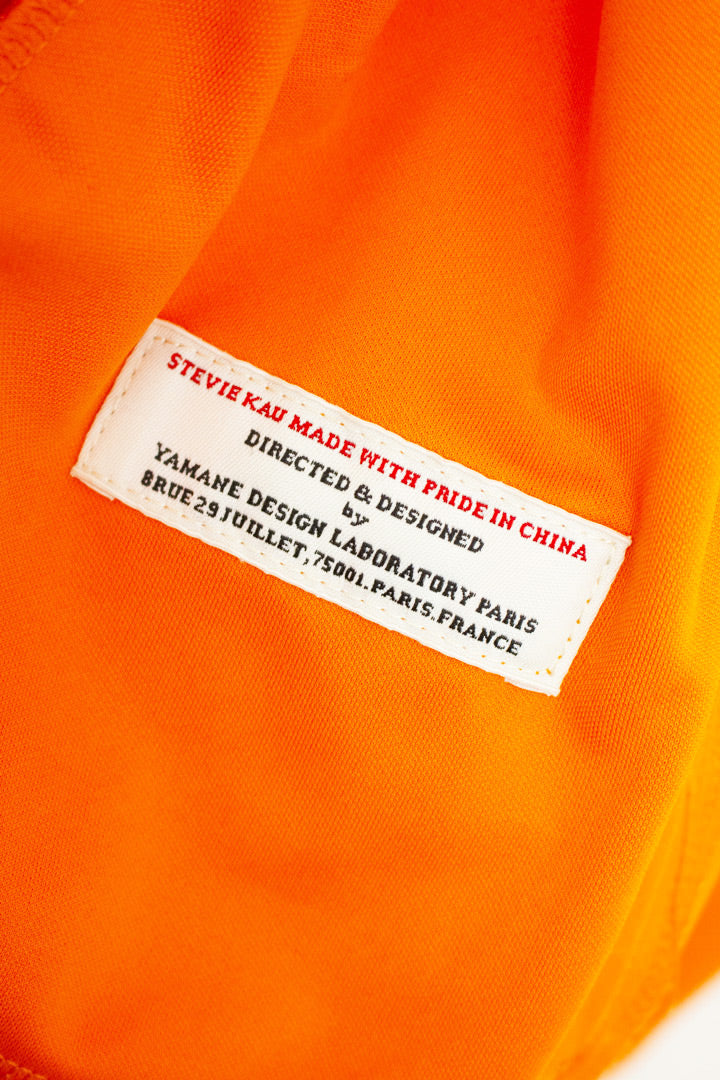 Oranje Y2K Evisu Yamane trainingsjasje