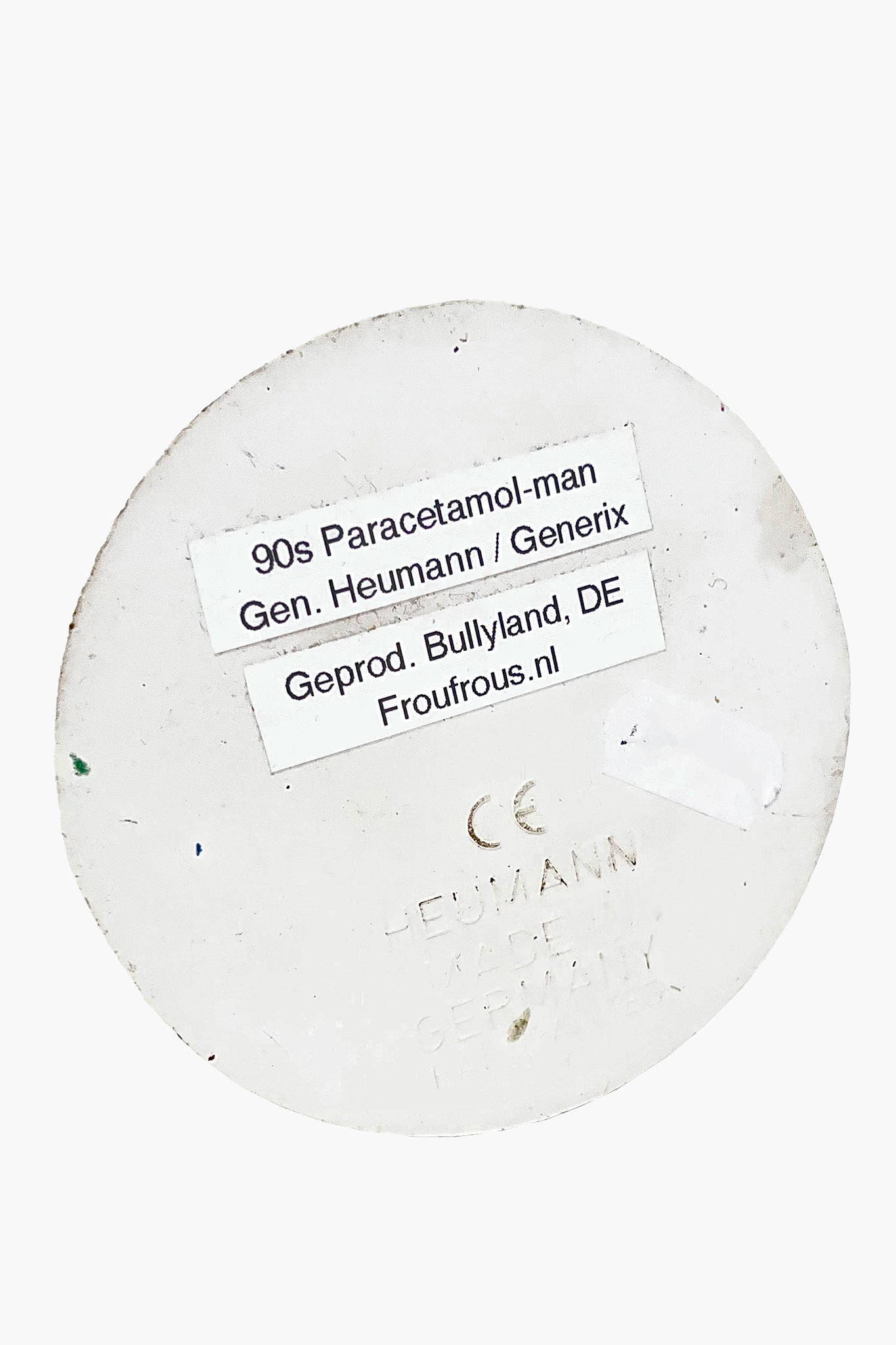 Paracetamol-man pennenhouder Generica Heumann