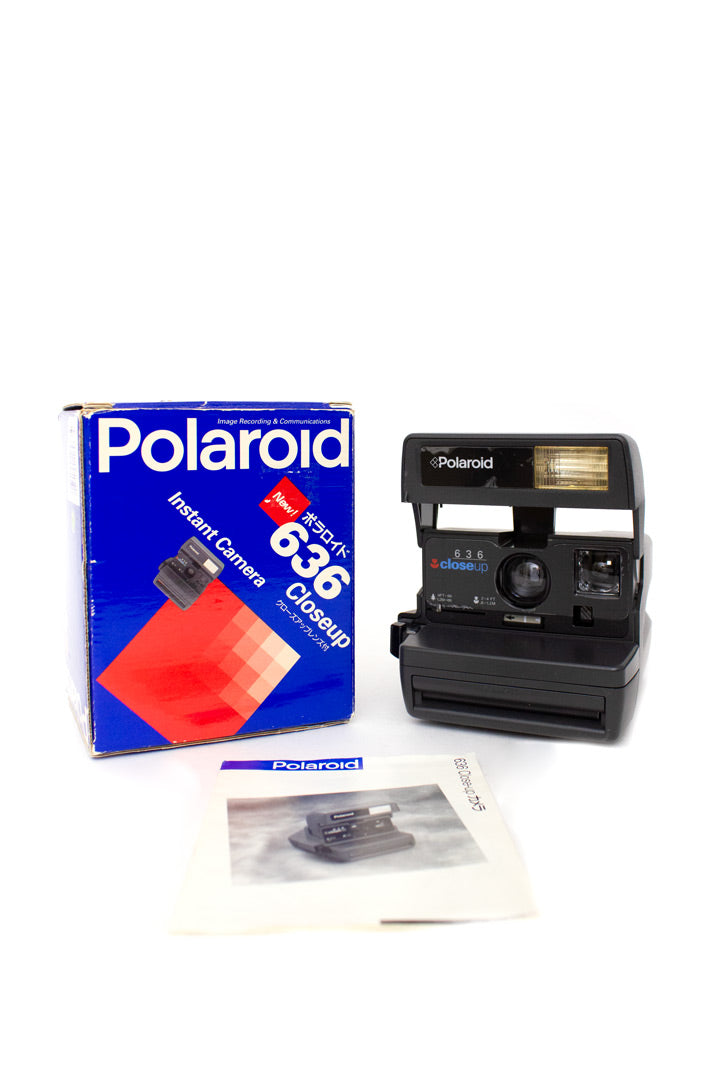 Polaroid 636 close up + originele doos USAa
