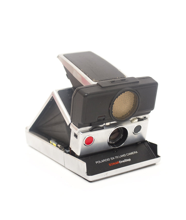 Polaroid SX-70 Sonar OneStep + 1000 display