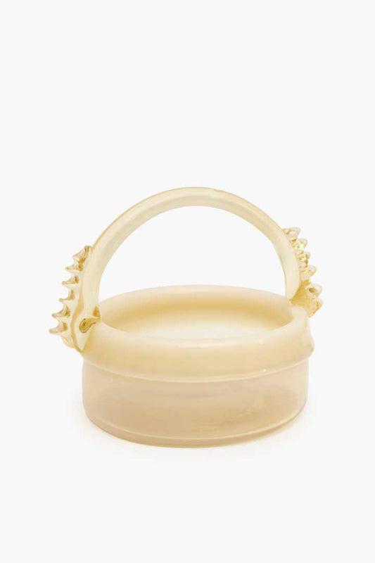 Vintage glazen schaaltje Krakow Instituut Polen