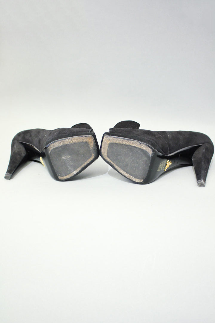 Zwarte Prada pumps