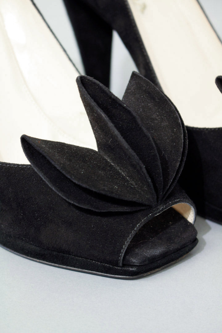 Zwarte Prada pumps