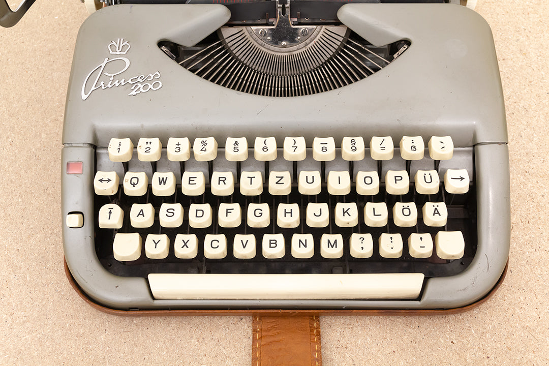 Princess 200 jaren 50 typemachine QWERTZ