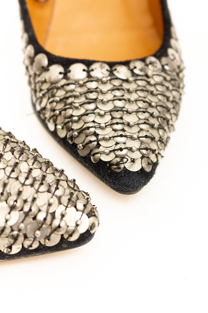 Pumps Isabel Marant x H&M met pailletten - maat 36