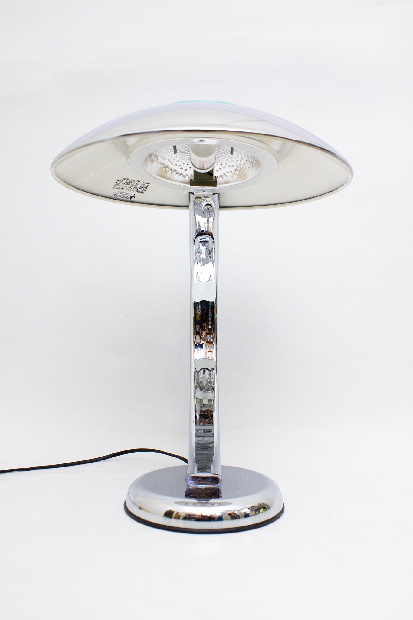 Retro 50’s Bauhaus tafellamp in de stijl van Egon Hillebrand