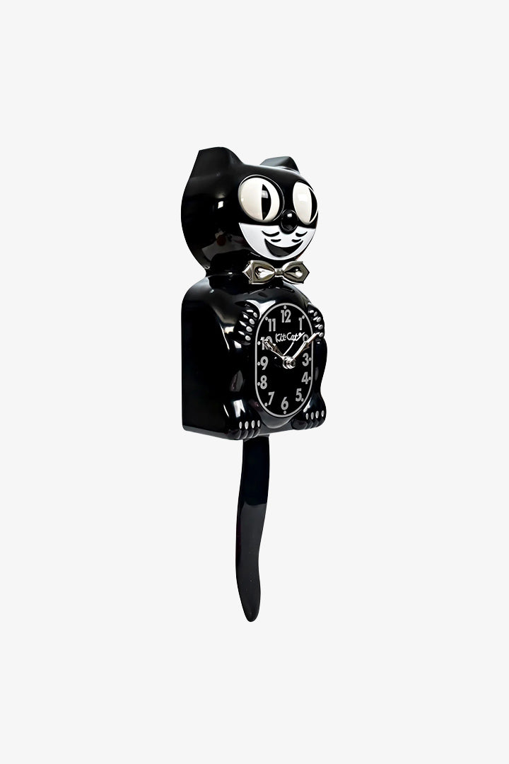 Retro Black Kitchen Edition Kit-Cat Klok