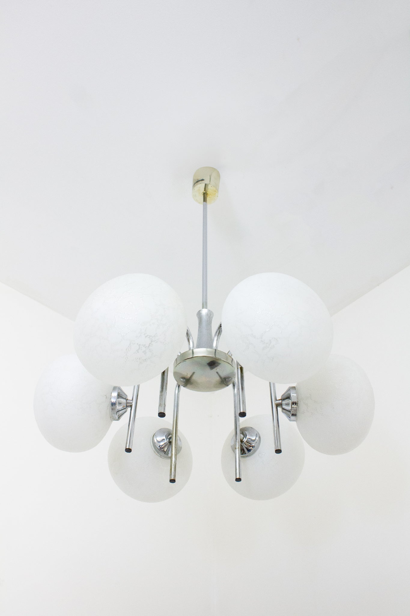 6-bollige Richard Essig x Hustadt Bauhaus kroonluchter