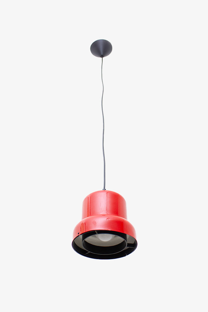 Rode 'Mini Poker' hanglamp – Jo Hammersborg voor Fog & Mørup
