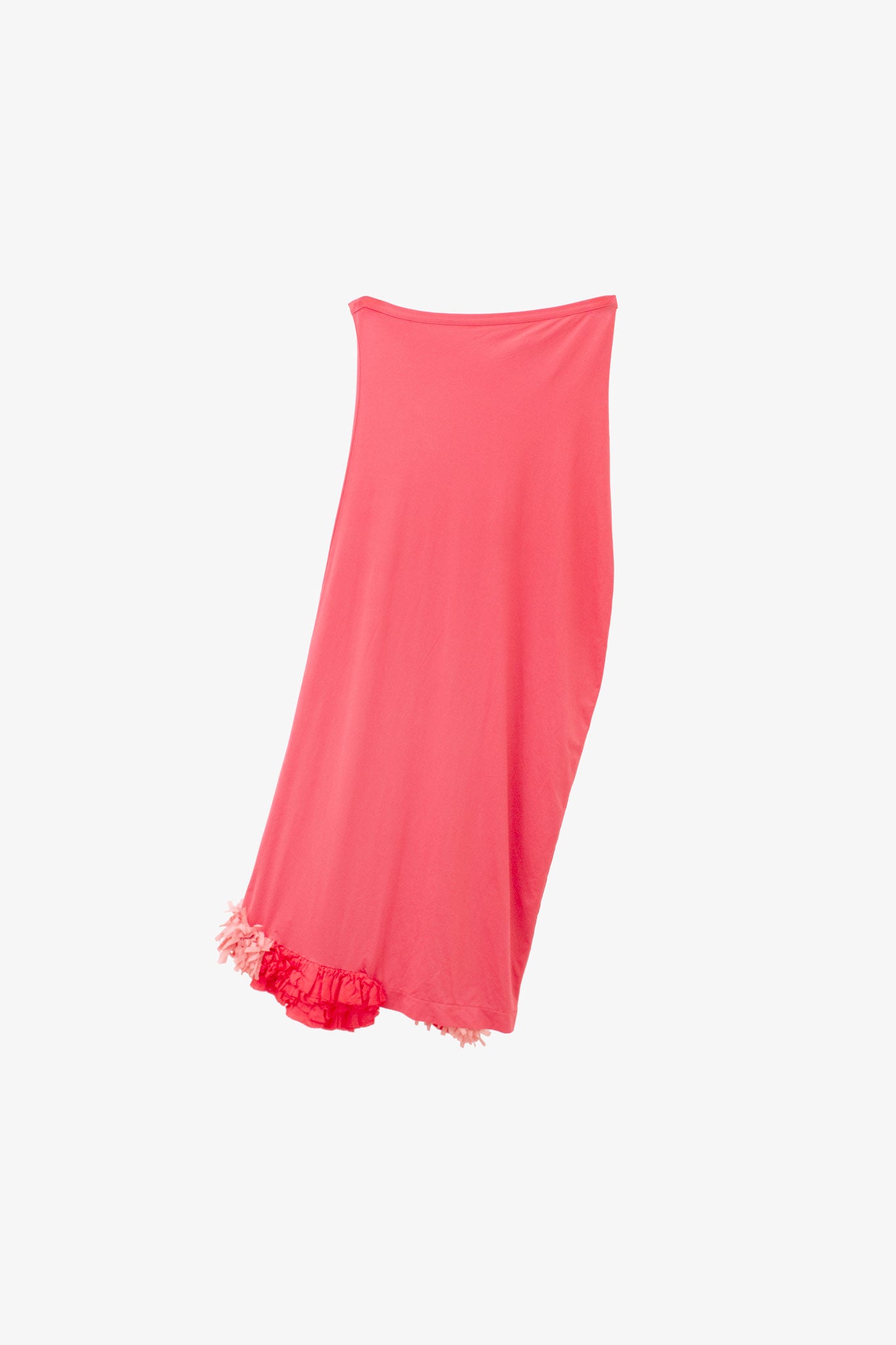 Comme des Garçons AD1999 asymmetrische rok met ruffles