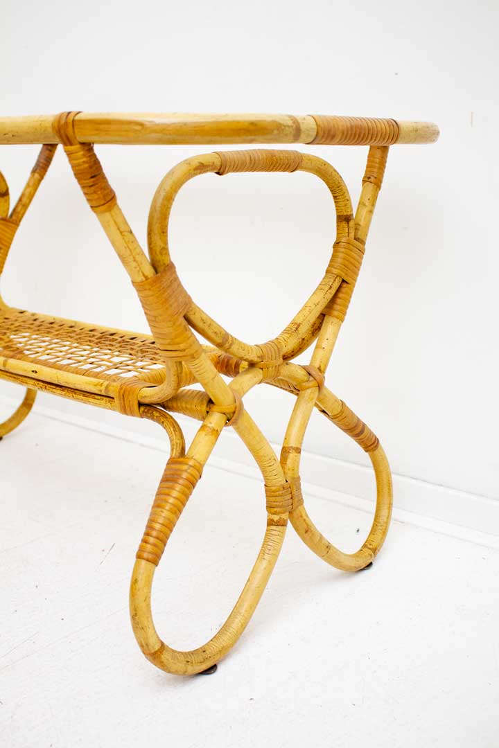 Rotan salontafel Rohé Noordwolde door Dirk van Sliedrecht