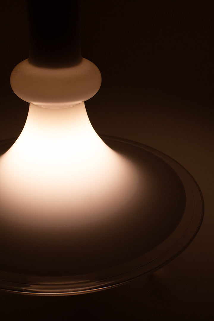 Holmegaard hanglamp – Michael Bang voor Royal Copenhagen 1980