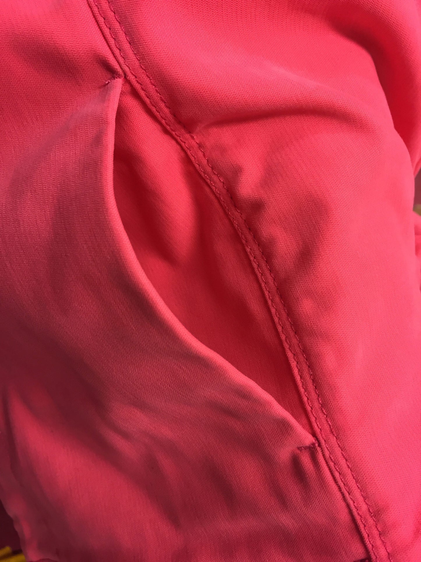 Roze cropped Margiela jasje met capuchon MM6