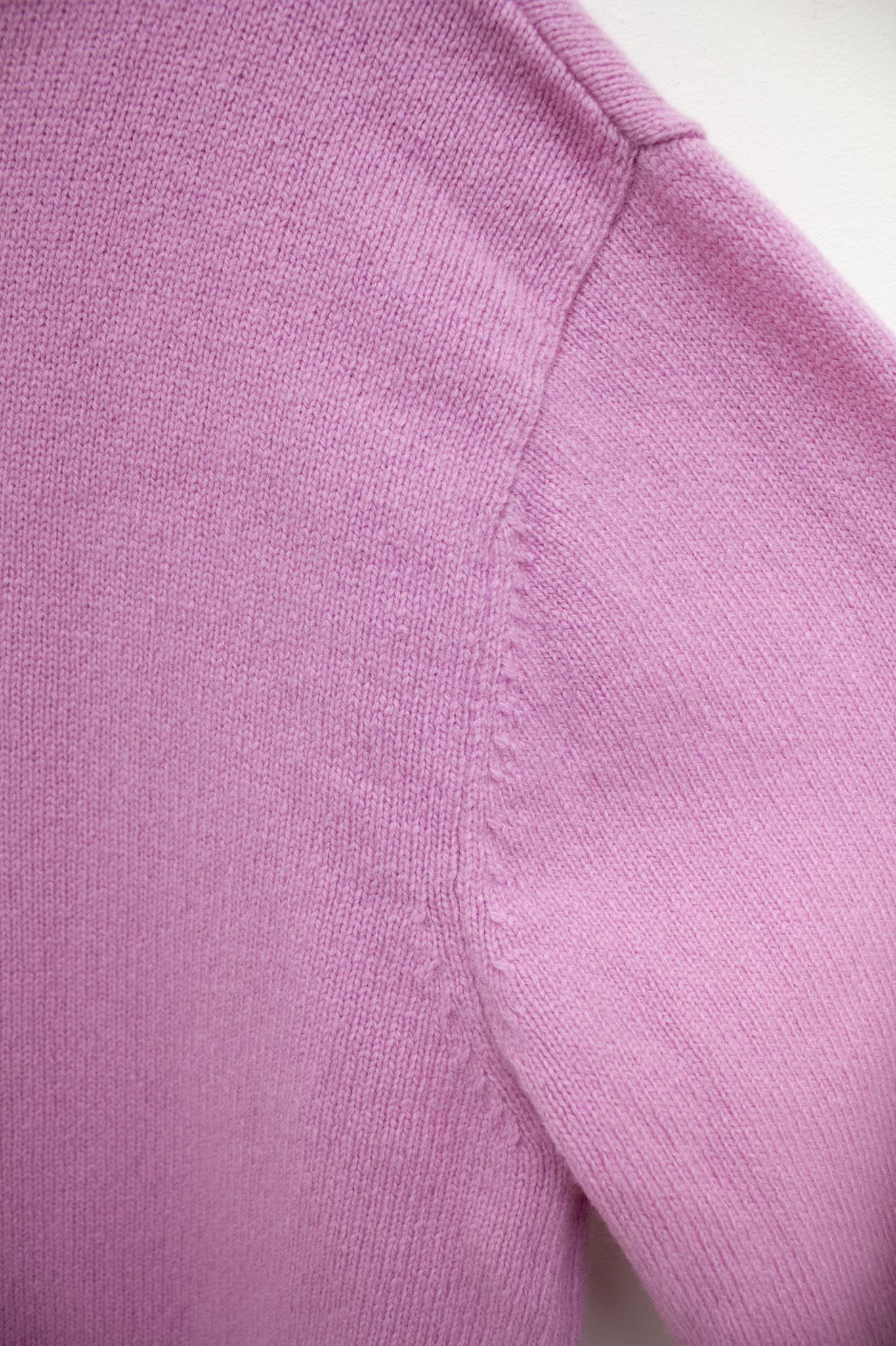 Roze oversized merinowollen Dries van Noten sweater/ jurk