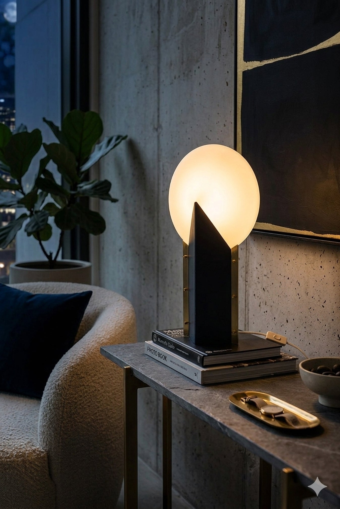 80s Samuel Parker Reflex / Moon lamp