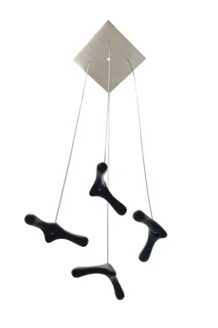 Set van 4 Flying Hooks van Bos & Couvée - kapstok