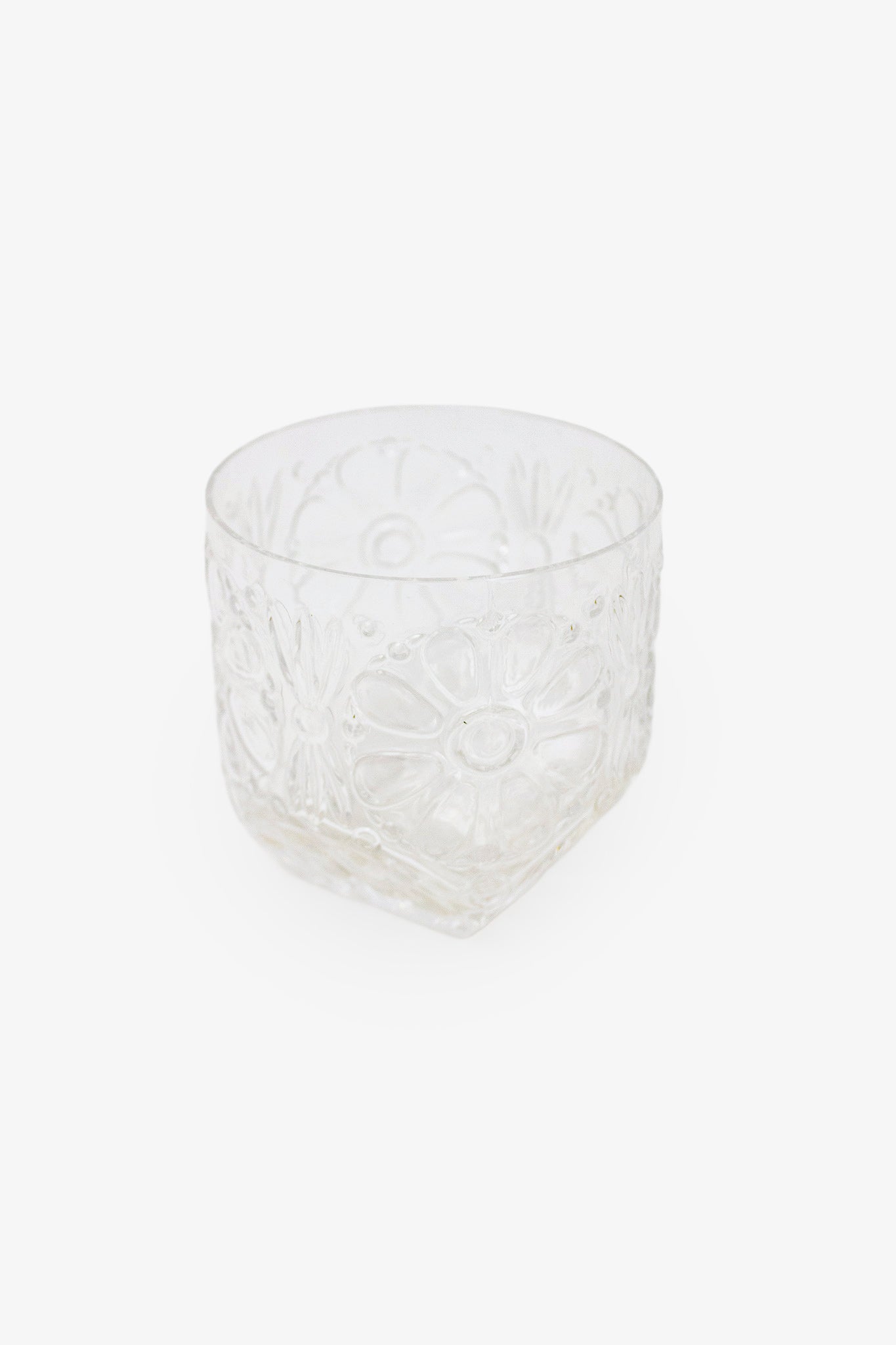 Set van 4 Rosenthal vintage whiskyglazen bloemen