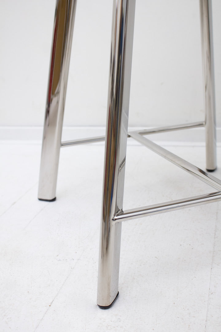 Set van 4 roestvrijstalen stoelen - Dejavu stijl