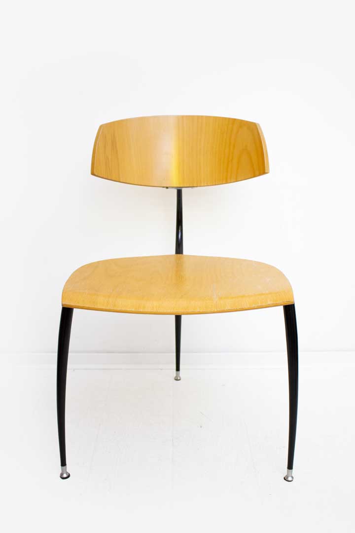 Set van 5 Tripod Chair - Lande stoelen 80's design