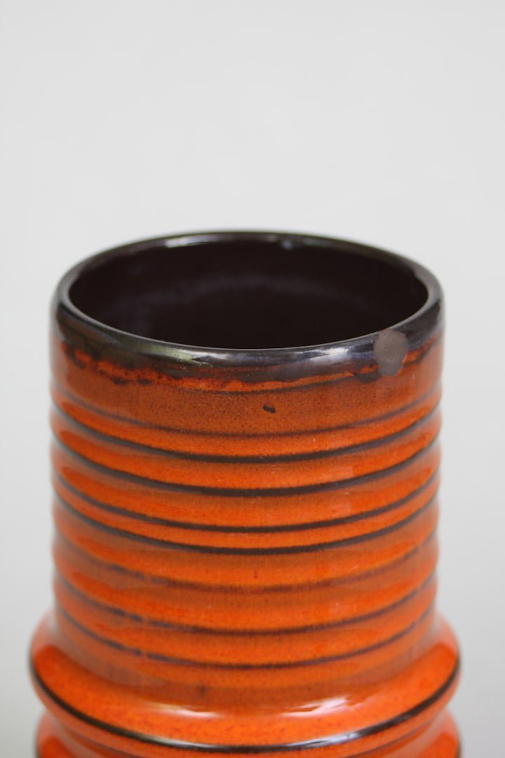 Seventies oranje vaasje