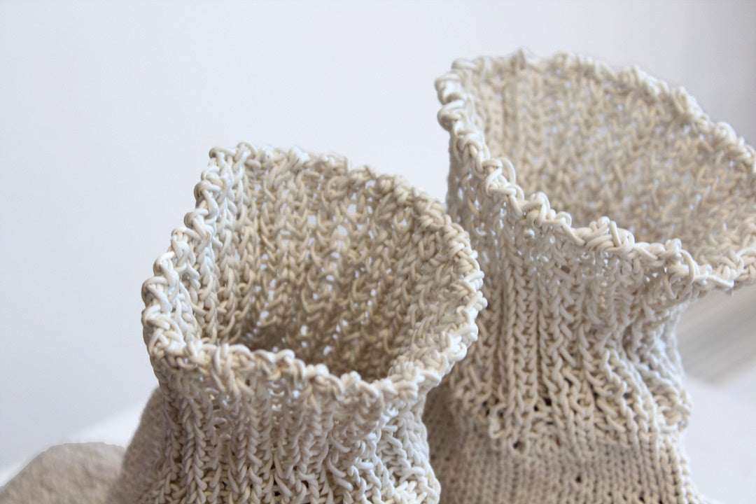Sock boots Bless Berlin for Eram met ontwerpteam van Margiela